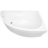 акриловая ванна aquanet maldiva 150x90 r 205445 с каркасом, цвет белый.
