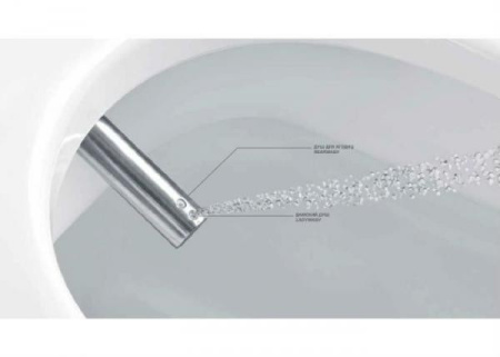 крышка-биде villeroy&boch viclean-l v02el401 альпийский белый с микролифтом