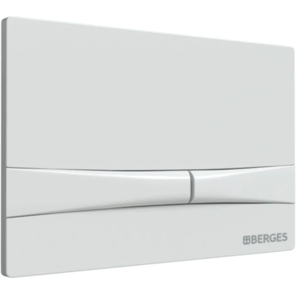 инсталляция для унитаза berges novum f4 040254 с кнопкой смыва, белый матовый