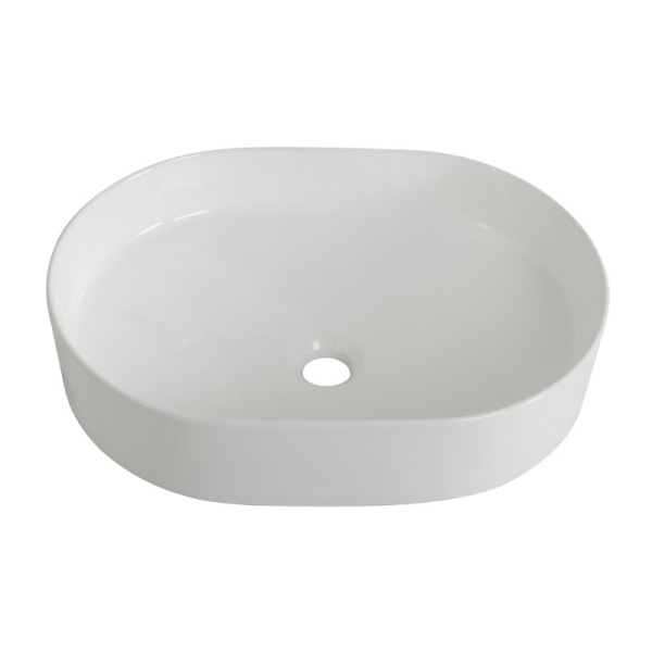 раковина накладная belbagno bb1483, белая.