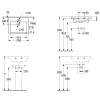 раковина 50x40 см villeroy & boch subway 3.0 4370ff01