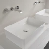 раковина villeroy & boch collaro 4a205601 накладная, 56x36 см, альпийский белый