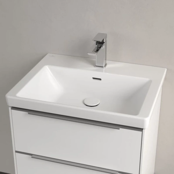 раковина 60x47 см villeroy & boch subway 3.0 4a706001
