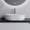 раковина накладная belbagno bb1483, белая.
