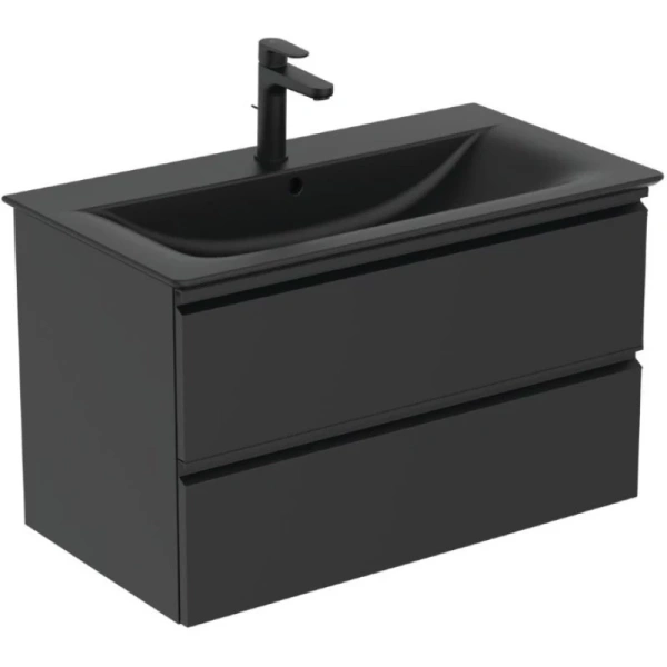 раковина полувстраиваемая ideal standard connect air 84х46 см, e0279v3 с отверстием под смеситель