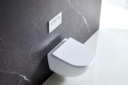 унитаз belbagno amanda bb051chr/bb051sc подвесной с сиденьем микролифт