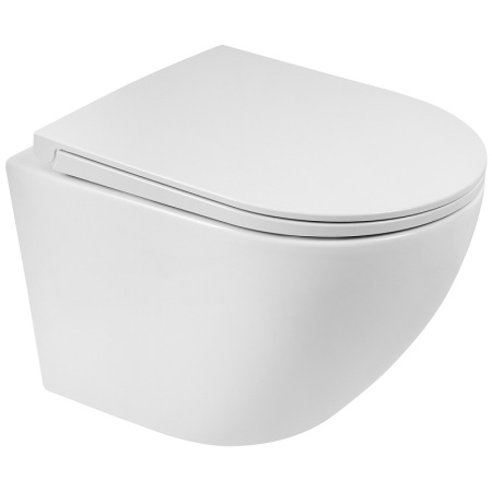 Унитаз BelBagno Sfera-R BB046CHR/BB902SC подвесной с сиденьем Микролифт
