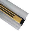 душевой лоток berges super slim 800 092154 с решеткой золото глянец