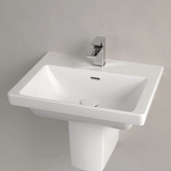 раковина 55x44 см villeroy & boch subway 3.0 4a705501