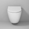 унитаз niagara vista ng-9301 подвесной, безоботовый, с сиденьем микролифт, белый 