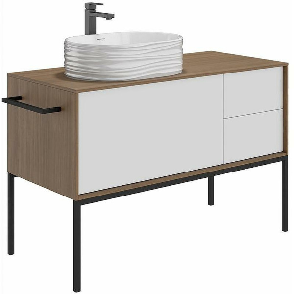 раковина kerama marazzi artbasin sabbia 50 sa.wb.50\wht белая глянцевая