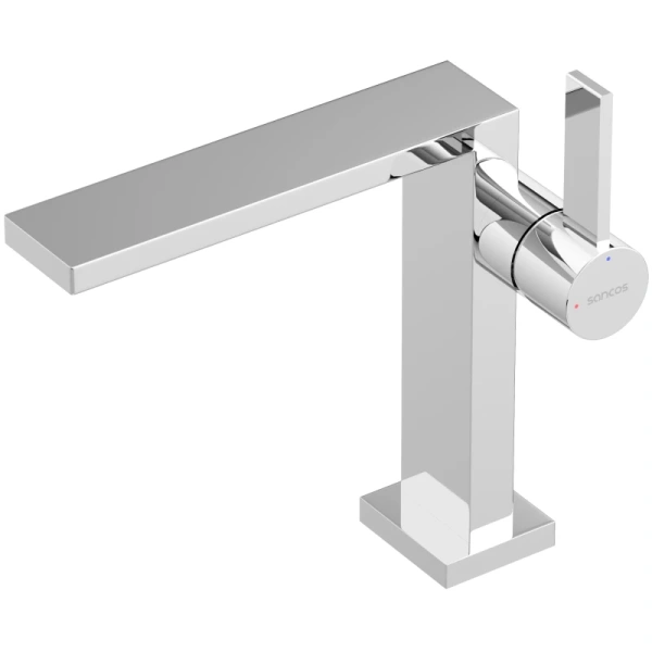 смеситель для раковины sancos linn sc9019ch хром