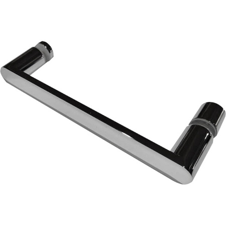 душевая дверь abber sonnenstrand 70 ag04070m профиль хром, стекло матовое