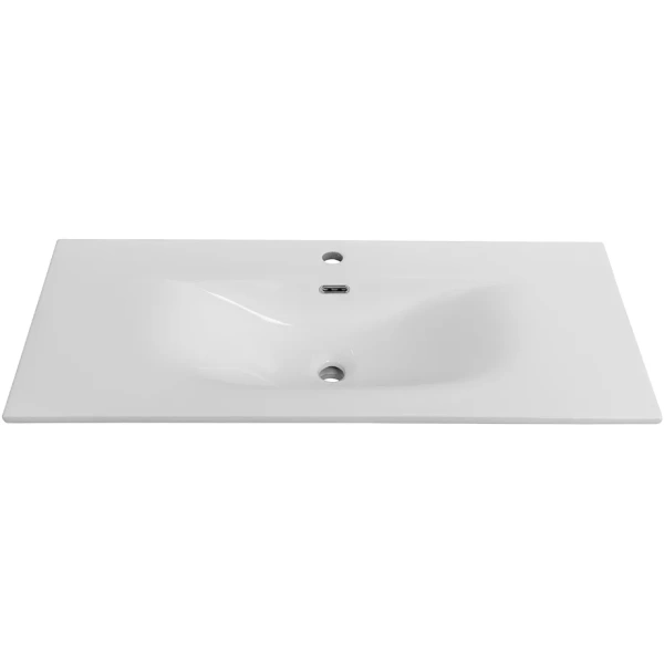 раковина cezares molveno czr-8099-100 101x46 см, накладная, белый