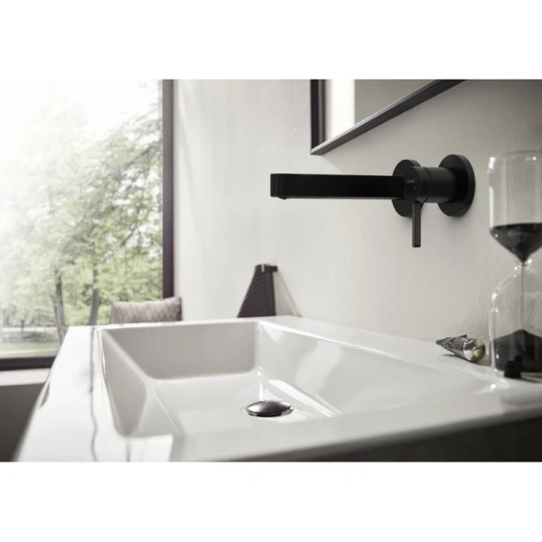 смеситель для раковины с выпуском hansgrohe finoris 76051670