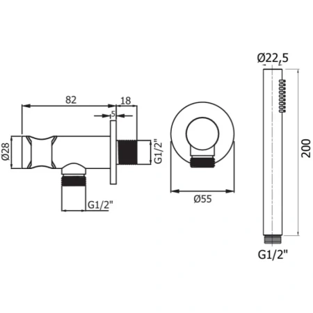 душевой гарнитур plumberia selection hst3018or 1 режим, золотой