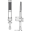 душевой набор hansgrohe rainfinity 100 1jet 26857700