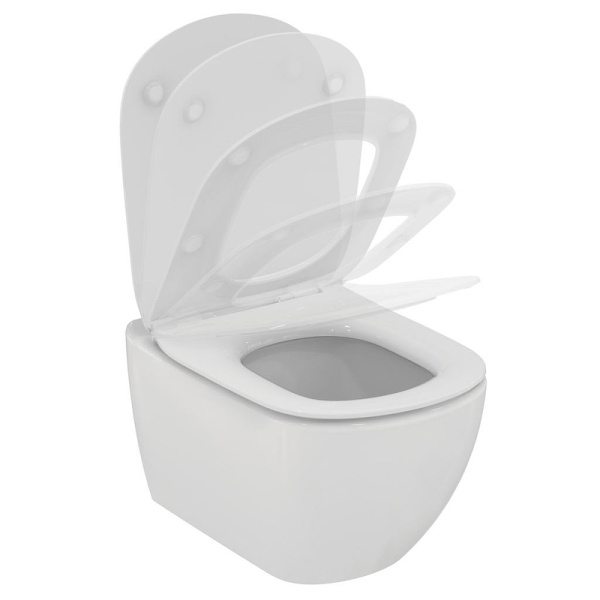 комплект унитаза с инсталляцией ideal standard prosys tesi r030501 с сиденьем микролифт и клавишей смыва хром