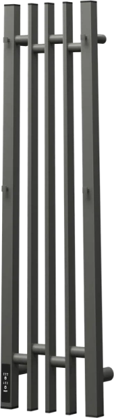 полотенцесушитель point фрея pn20738gb электрический, 18x80 см, графит блеск