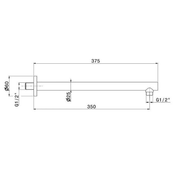 верхний душ kerama marazzi eterna 29392xkm.59.067 брашированная медь