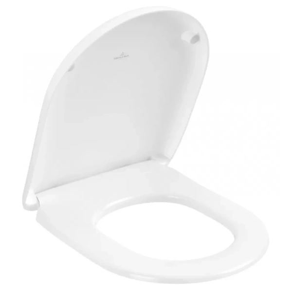 сиденье для унитаза villeroy & boch antao 8m67s1rw с микролифтом, быстросъемное, цвет белый матовый