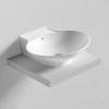 Раковина накладная Bien Harmony HRLG06101FD1W3000 61х55 см, накладная, белая