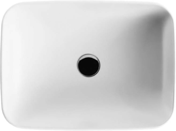 раковина bien harmony hrlg05401fd0w5000 54х40 см, накладная, белая