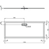 душевой поддон 170х70 см ideal standard t4479v1 ultraflat new