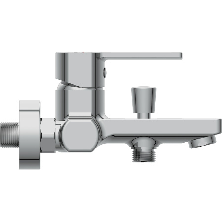 смеситель для ванны cersanit smart 63048 хром