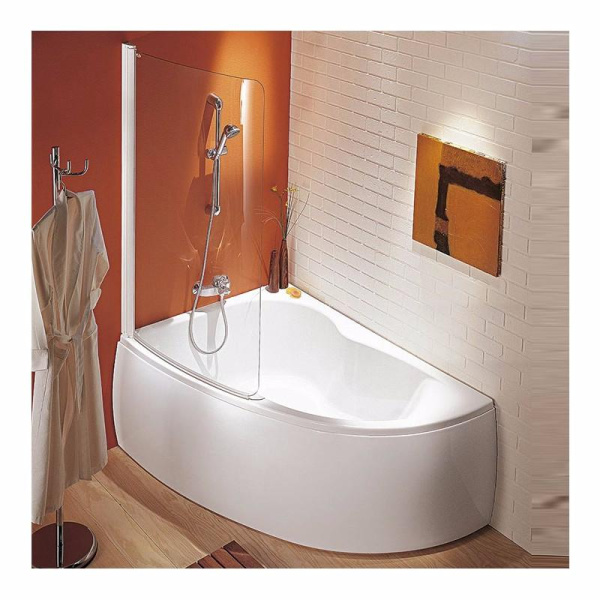 акриловая ванна jacob delafon micromega duo e60221-00 асимметричная, 170х105 см