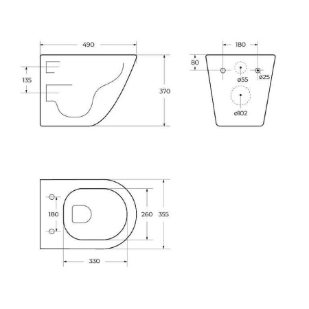 унитаз подвесной belbagno sfera-r bb046chr/bb2111sc, с сиденьем микролифт, цвет белый