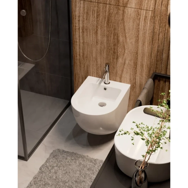 смеситель для биде aquame siena aqm6216cr без донного клапана, хром