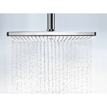верхний душ с держателем 450 мм hansgrohe rainmaker select 460 3jet 24007400