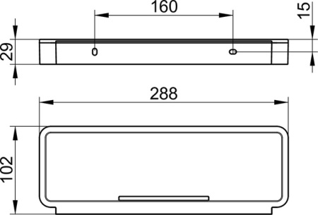 полка корзина keuco plan 14958 010037 хром/ темно-серая полка корзина keuco plan 14958 010037 хром/ темно-серая