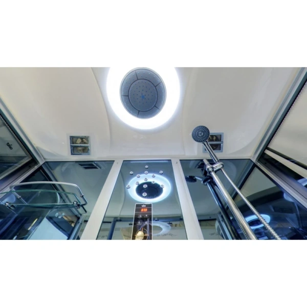 душевой бокс timo standart 140x88 t-1140 с гидромассажем