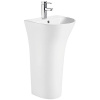 Раковина WeltWasser Leerbach 4842 GL-WT 48 10000013332 Белый глянец