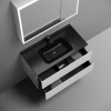 тумба под раковину sancos folk fl90w 89 см, подвесная, белый матовый
