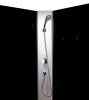 душевая кабина niagara eco 80x80 e80/40/tn/bk без гидромассажа