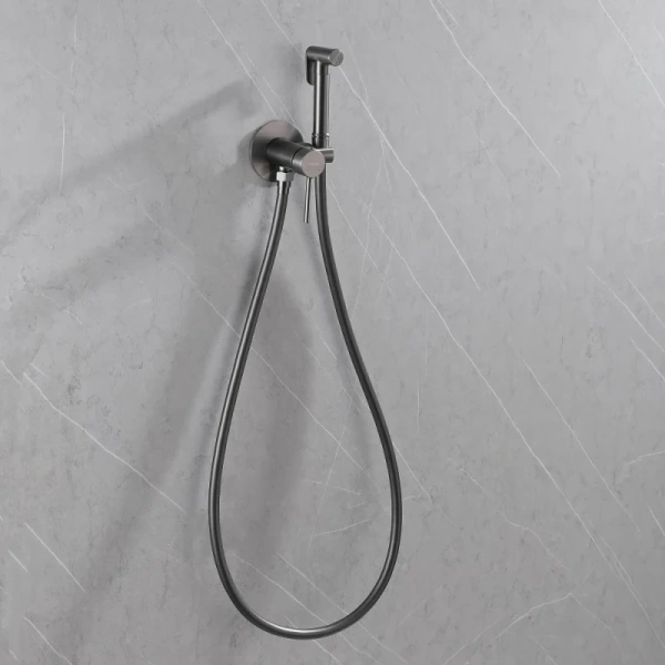 гигиенический душ abber wasser kreis af8125ng со смесителем, никель