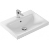 Раковина подвесная/полувстраиваемая Aquanet Cersanit Moduo 60 S-UM-MOD60/1 00245870 Белая