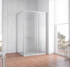 душевой уголок vegas glass zp+zpv 120*70 07 02 профиль матовый хром, стекло шиншилла