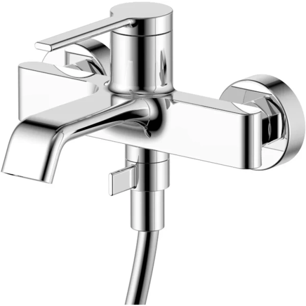 смеситель для ванны aquame asti aqm6412cr с душевым гарнитуром, хром