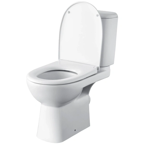 унитаз-компакт roca access 34p23800y с сиденьем микролифт, белый