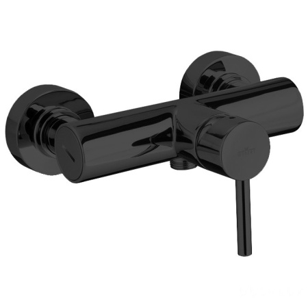смеситель для душа webert elio el870102560 черный матовый