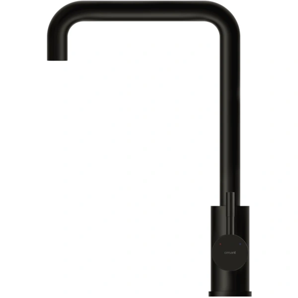 смеситель для кухни cersanit como a68246 черный матовый смеситель для кухни cersanit como a68246 черный матовый