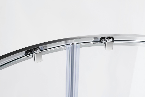 душевой уголок cezares molveno 100x80 molveno-rh-2-100/80-c-cr-iv профиль хром стекло прозрачное