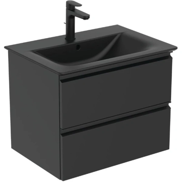 раковина полувстраиваемая ideal standard connect air 64х46, e0289v3 с отверстием под смеситель