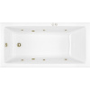 Акриловая ванна Excellent Wave 160x80 "SOFT" цвет бронза