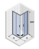 душевой уголок riho hamar 2.0 r207 90×90 g007005120 (gr94200) профиль хром, стекло прозрачное