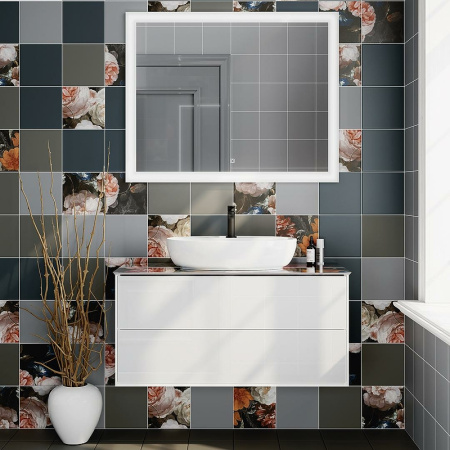 раковина kerama marazzi plaza 60 plr.wb.60.1 белая глянцевая